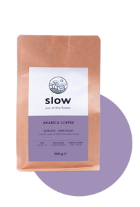 Slow tumma espresso (kahvipapu)