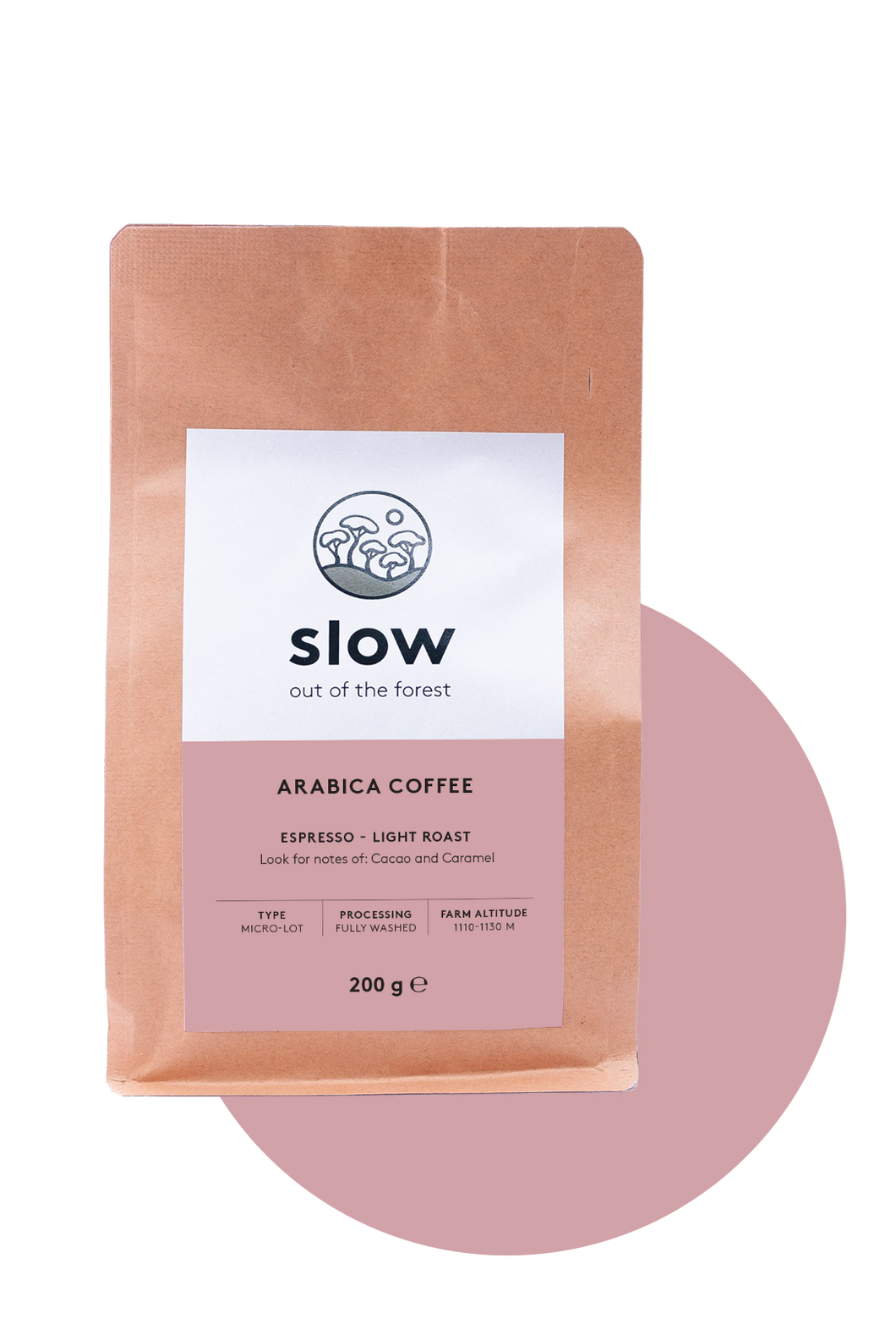 Slow vaalea espresso (kahvipapu)